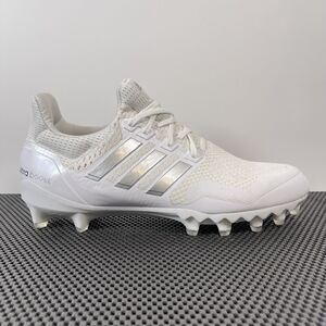 Adidas UltraBoost PE Football Cleats RARE White Gray Silver HP8836 Mens Size 13